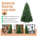 ENVIO NACIONAL - Árvore de Natal Verde 120cm/150cm/180cm com Galhos