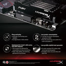 HyperX FURY Desktop DDR4 RAM 4GB 8GB 16GB 2133Mhz 2400Mhz 2666Mhz 3200Mhz DIMM Game Memory