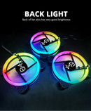 Cooler de 120 mm para gabinete de PC, conector RGB de 6 pinos